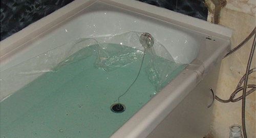 Установкой акрилового вкладыша | Селятино