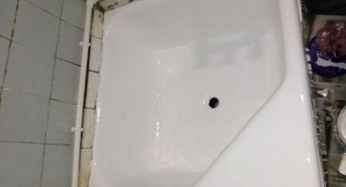 Обновление душевого поддона акрилом | Селятино